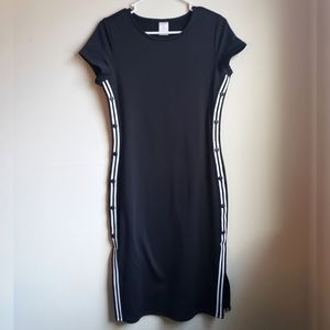 No Boundaries Mid-Length Skater Dress-Tee